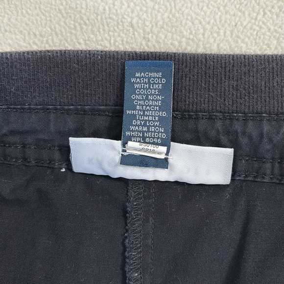 Karen Scott Cotton Blend Short Black Skort Size 10 - Picture 4 of 10